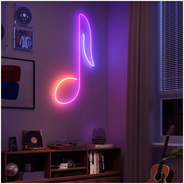 Actual product image Govee 5M Neon Preinstalled Strip Light in crisp white (Multicoloured, 500 cm, Indoor)