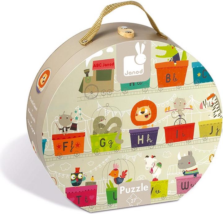Image du produit Janod Train de l'alphabet (27 pièces)