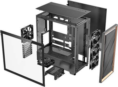 Actual product image Antec Flux (ITX, ATX, mATX)