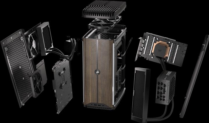 Produktbild Corsair ONE i500 (Intel Core i9-14900K, 32 GB, 2000 GB, GeForce RTX 4080 SUPER)