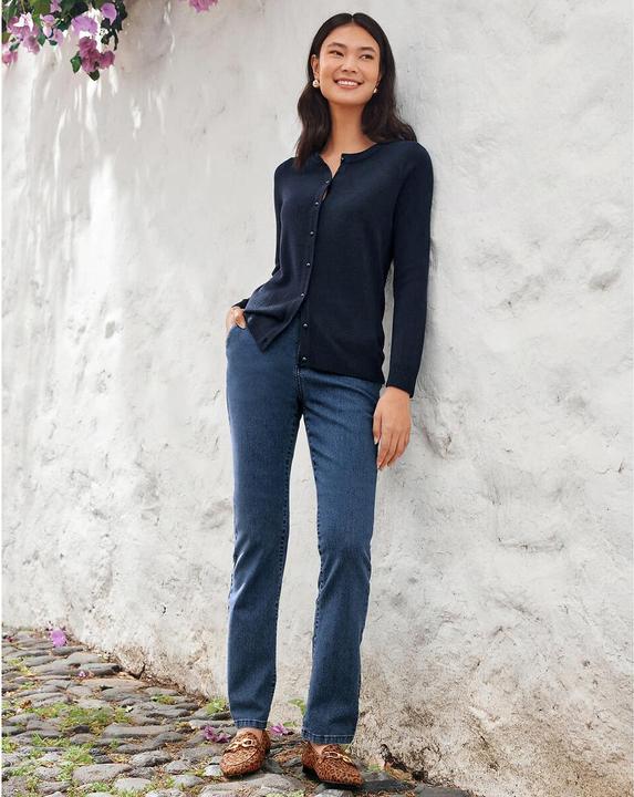 Immagine prodotto Anne Weyburn Cardigan con scollo rotondo e abbottonatura (48, 50)