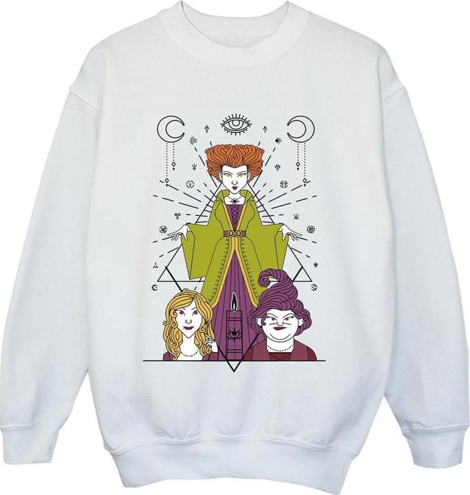 Immagine prodotto Disney Hocus Pocus Candle Felpa Ragazzi (140, 146)