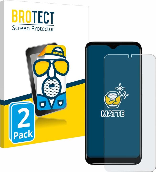 Produktbild BROTECT Entspiegelungs-Schutzfolie Displayschutz Matt (2 Stück, Nokia C12)
