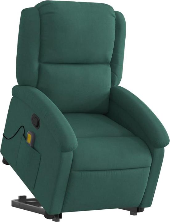 VidaXL Massagesessel mit Aufstehhilfe Samt