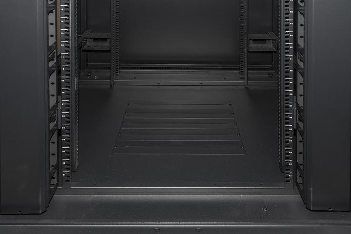 Actual product image ARMADIO DA TERRA 19" 42 UNIT&#192, 2055*800*800 NERO (10.86 RU, 19 inch rack)