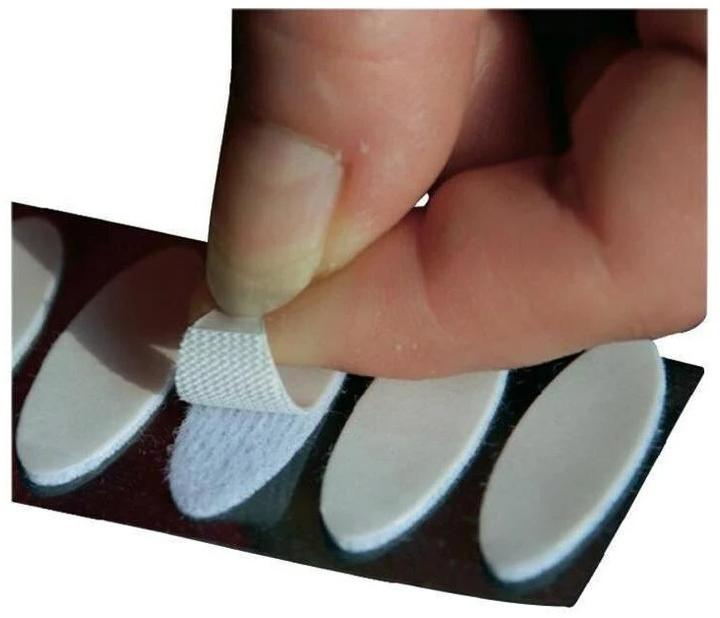 Actual product image Fastech Velcro clip for gluing on (12 mm)