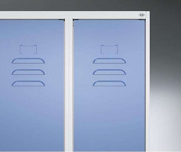 Image du produit C+P Vestiaire noir et blanc Classic PLUS (80 cm, 195 cm)