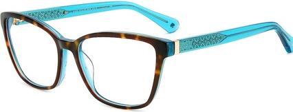 Produktbild Kate Spade BELEN Havanna Teal 55/16/140 Damen Brillengestell