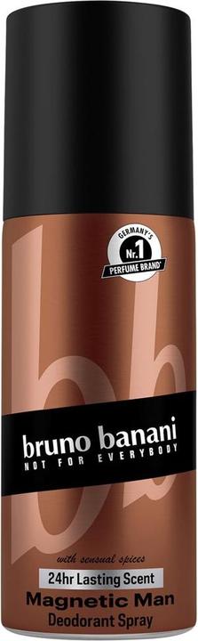 Actual product image Bruno Banani Magnetic Man Deodorant Aerosol Spr 150 ml (Spray, 150 ml)
