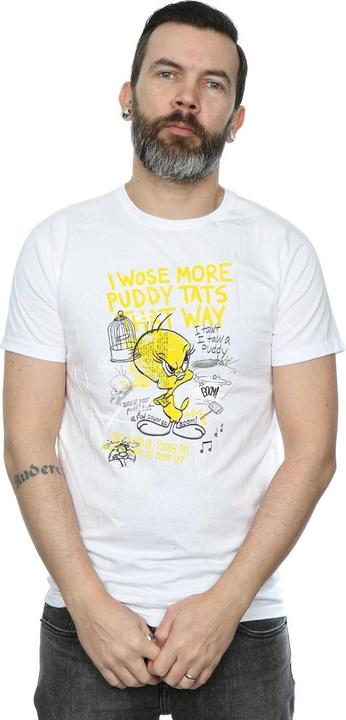 Immagine prodotto Looney Tunes More Puddy Tats Maglietta Titti Uomo (S)