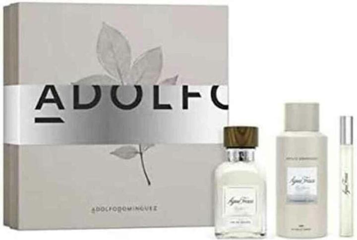 Image du produit Adolfo Dominguez Agua Fresca Eau De Toilette Vaporisateur 120ml Set 3 articles