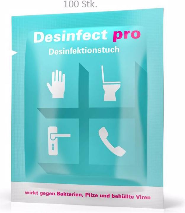 Produktbild Desinfect pro Desinfektionstücher