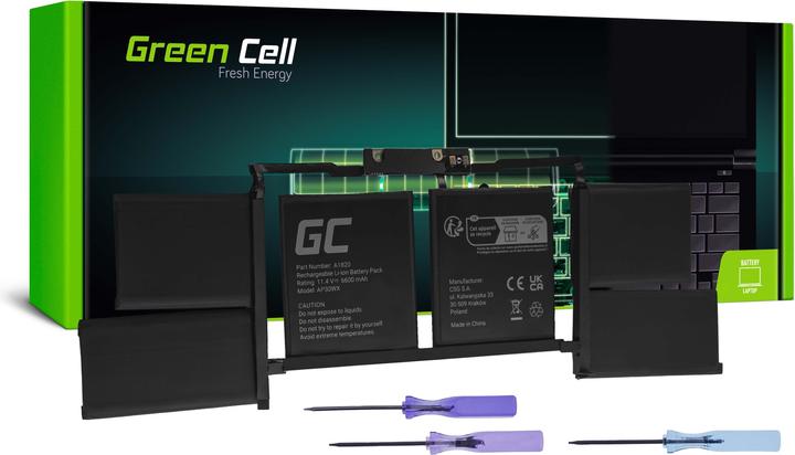 Image du produit GreenCell Batterie d'ordinateur portable A1820 pour Apple MacBook Pro 15 A1707 (2016, 2017) (6 cellules, 75000 mAh)