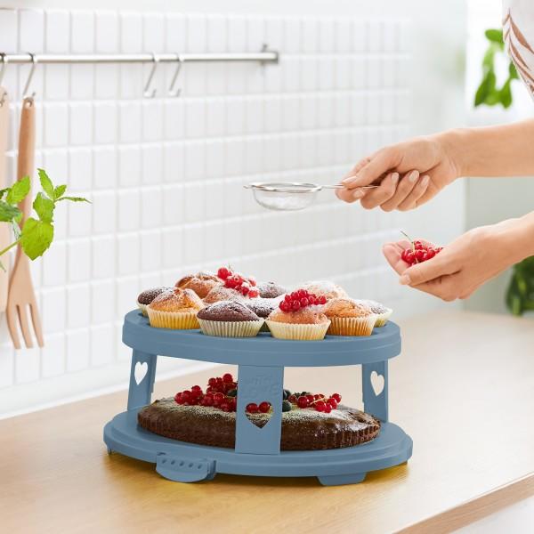 Image du produit Rotho Lot de 2 cloches à gâteaux petites et grandes FRESH