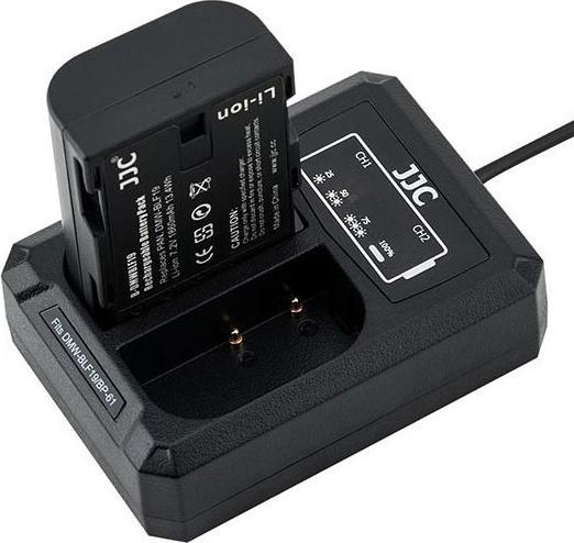 Produktbild JJC Duales USB-Ladegerät für Panasonic BLF19 / BLK22 (Ladegerät)