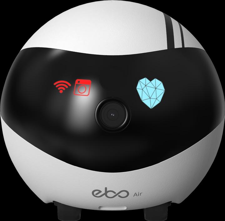 Actual product image Enabot EBO-AIR 2 - Jay Blue (2304 x 1296 Pixels)