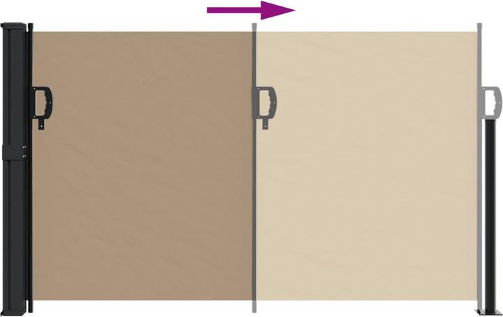 Produktbild VidaXL Seitenmarkise Ausziehbar (1.17 m)