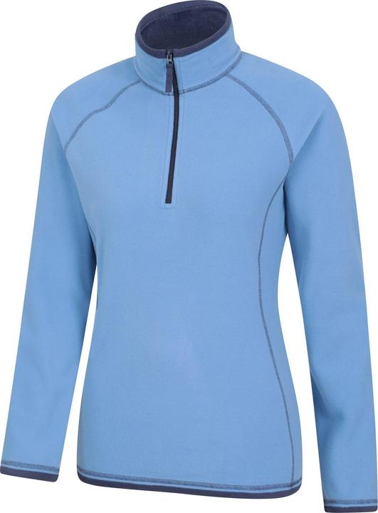 Actual product image Mountain Warehouse Womens/Ladies Montana Half Zip Fleece Top (38 D)