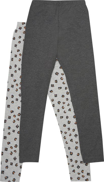 Image du produit Minymo Leggings Lot de 2 Greymelange T. 110 (110)