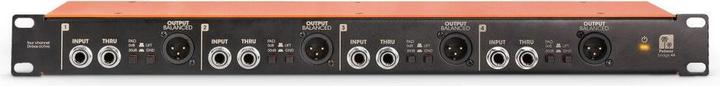 Actual product image Palmer Audio BRIDGE 4A - 4-channel active DI box in 19" rack format