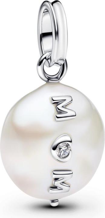Immagine prodotto Pandora Ciondolo pendente mamma con perle barocche coltivate d'acqua dolce trattate (Argento 925)