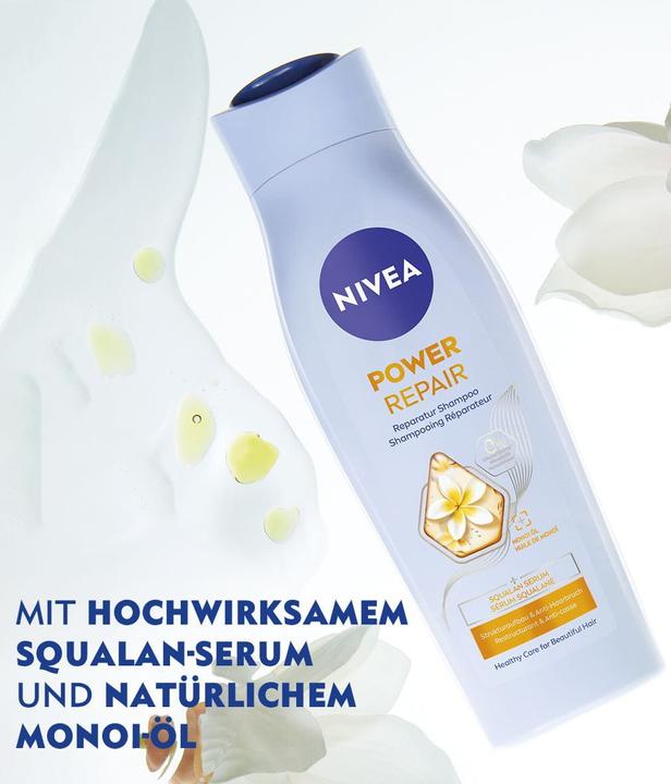 Actual product image NIVEA REPARATUR & GEZIELTE PFLEGE Shampoo 250 ml (250 ml, Liquid shampoo)