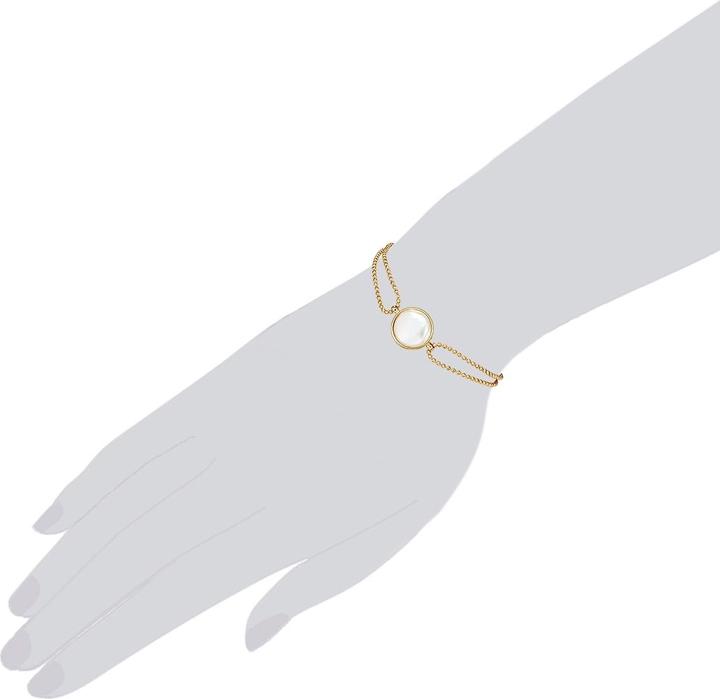 Image du produit Lulu & Jane Femme Alliage métallique Perle d'eau douce de culture or jaune - 29541 (17 cm, Alliage métallique)
