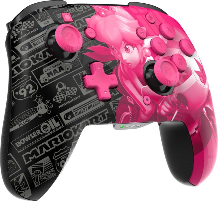 Produktbild PDP Rematch Glow Wireless Grand Prix Peach (Switch, Switch Lite, Switch OLED)
