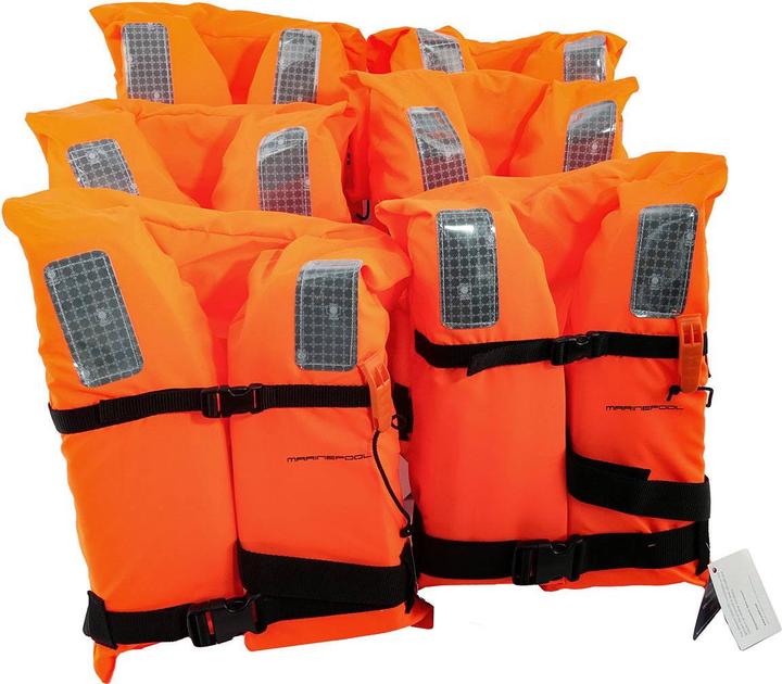 Immagine prodotto Marinepool Set di giubbotti di salvataggio (Taglia unica, 40 - 90 kg)