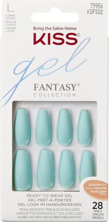 Produktbild KISS Nails - Gel Fantasy Sculpted Nails Back It Up (Kunstnägel, Braun)