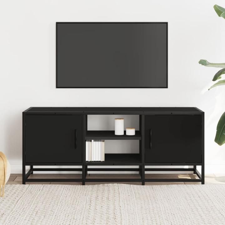 Image du produit VidaXL Armoire TV Lowboard Meuble TV Métal dérivé du bois (100 x 35 x 41 cm)