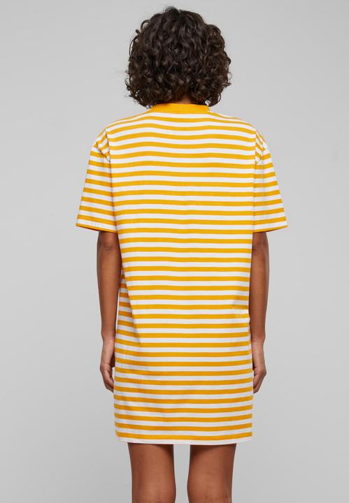 Actual product image Urban Classics Ladies Oversized Striped Tee Dress - 142655 (4XL)