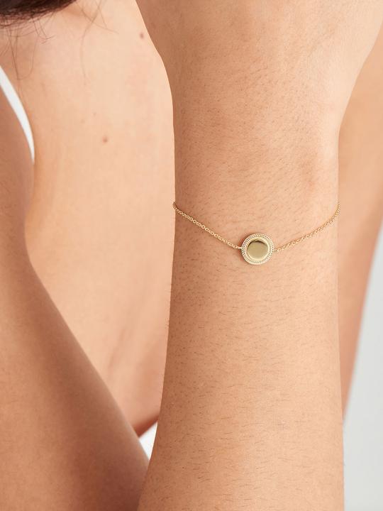 Produktbild Ania Haie Armband Rope Disc 925 Sterling Silber (18.50 cm, 925er Silber)