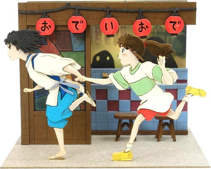 Actual product image Sankei Chihiros Reise ins Zauberland - Haku und Chihiro auf der Flucht - Paper Art Box