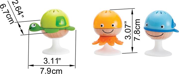 Produktbild Hape Saugnapf Rasselset