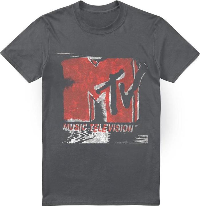 Actual product image MTV Mens Washed Out Logo T-Shirt (3XL)