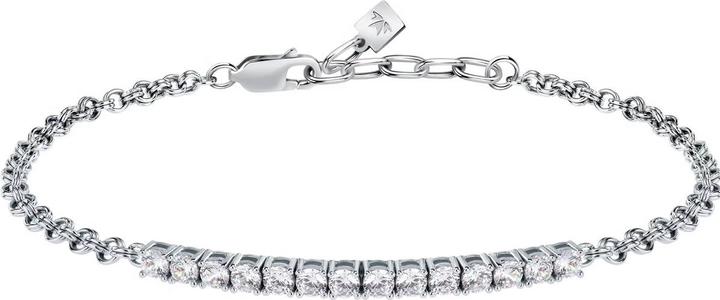 Immagine prodotto Morellato Bracciale moderno in argento con zirconi Tennis SATT17 (21 cm, Argento 925)