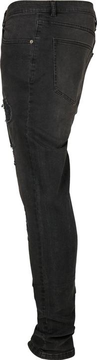 Actual product image Urban Classics Heavy Destroyed Slim Fit Jeans - 16475 (W32/L32)