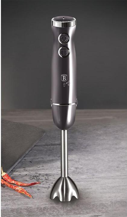 Produktbild BerlingerHaus Stabmixer 500 W Metallic Line Carbon Pro Edition