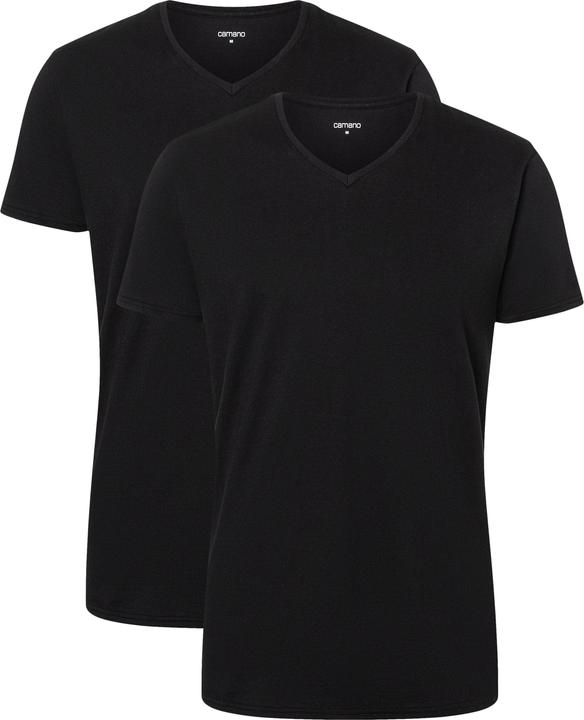 Camano Men comfort BCI cotton V-Neck T-shirt 2p
