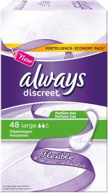 Produktbild Always Dailies Twist & Flex (48 x, Slipeinlagen)
