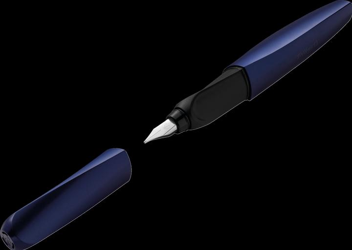 Actual product image Pelikan Twist Night Breeze M fountain pen for right & left hands (Night blue, 1 x)