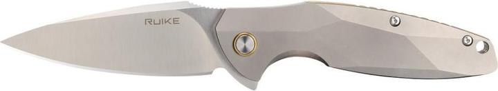 Actual product image Ruike M105-TZ, Titanium folding knife (9.40 cm)