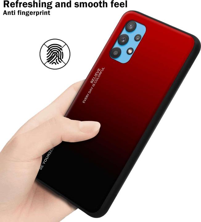 Produktbild Cadorabo Hülle für Samsung Galaxy A32 5G TPU im 2 Farben Design (Samsung Galaxy A32 5G)
