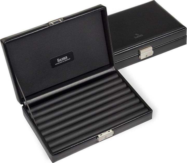 Actual product image Sacher 2010.0104N04 - Ring case black exclusive black leather