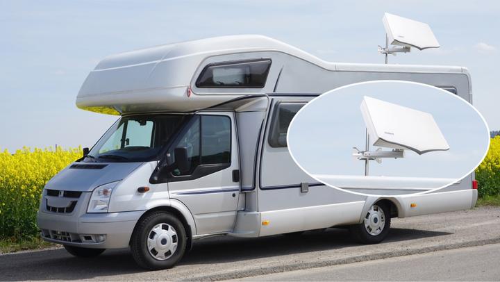 Immagine prodotto Humax Antenna mobile piatta H40D Singola (Antenna piatta)