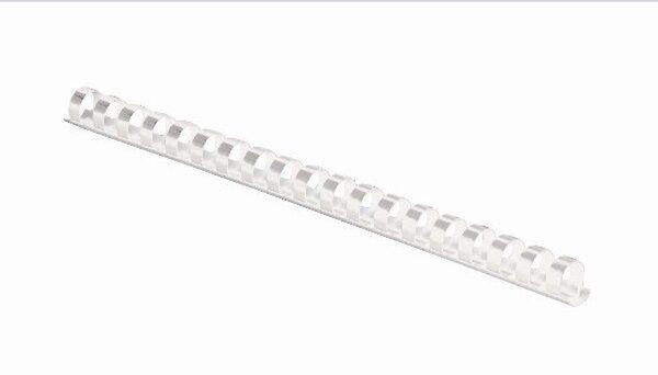 Image du produit Fellowes Dossiers de reliure en plastique A4 100 pièces - 12,5 mm, blanc