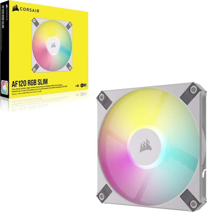 Produktbild Corsair iCUE AF120 RGB Slim (120 mm, 1 x)