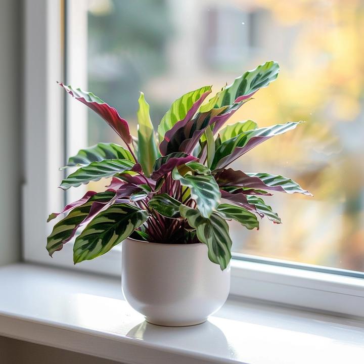 Produktbild Plant in a Box Calathea lancifolia - Korbmarante (40 cm)