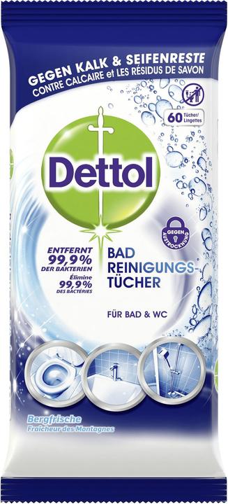 Immagine prodotto Dettol Panni per la pulizia del bagno